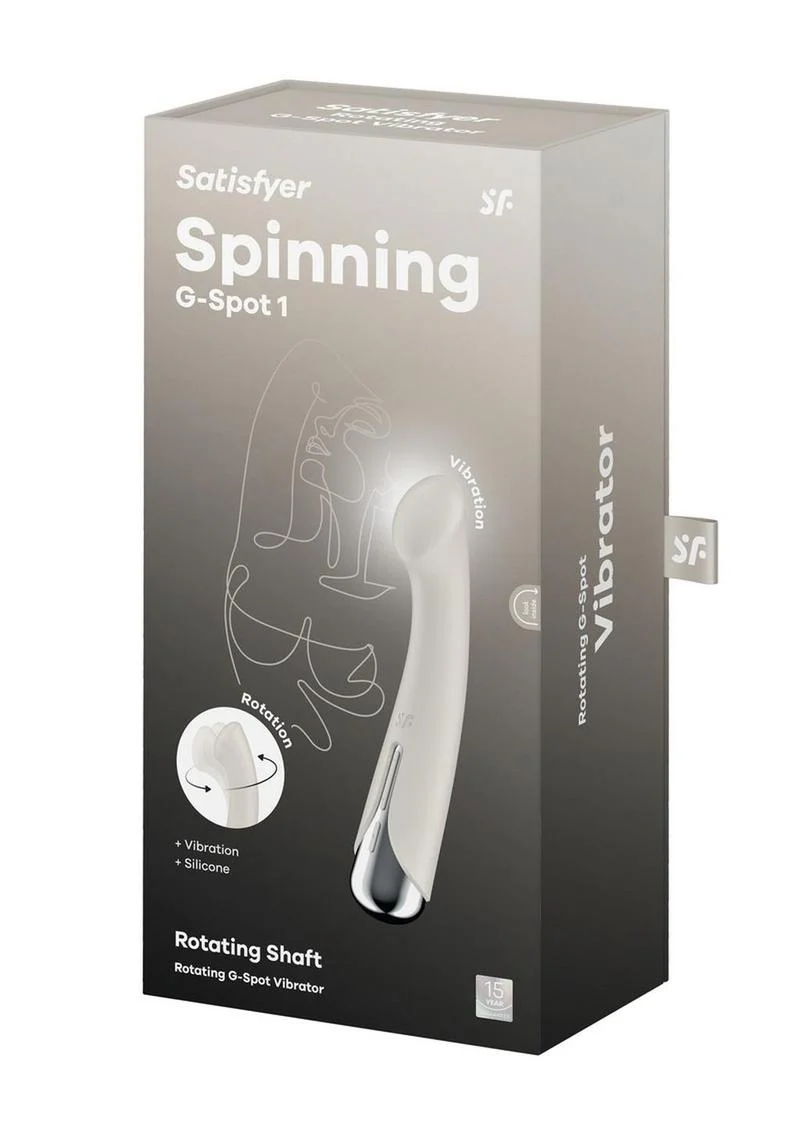 Satisfyer Spinning G-Spot 1 Rechargeable Silicone Vibrator - Image 10
