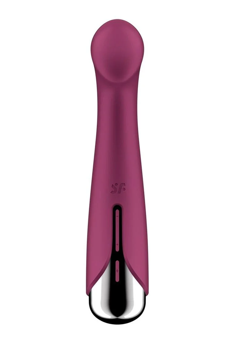 Satisfyer Spinning G-Spot 1 Rechargeable Silicone Vibrator - Image 3