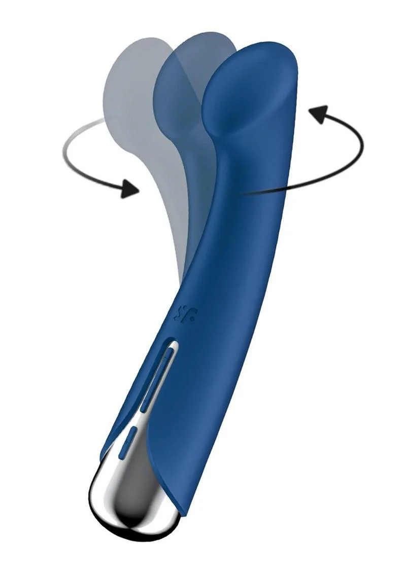 Satisfyer Spinning G-Spot 1 Rechargeable Silicone Vibrator - Image 8