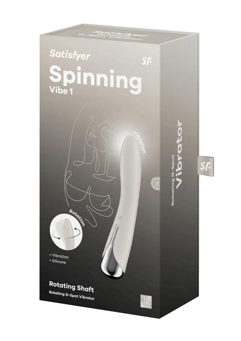 Satisfyer Spinning Vibe 1 Rechargeable Silicone Rotating G-Spot Vibrator - Image 10