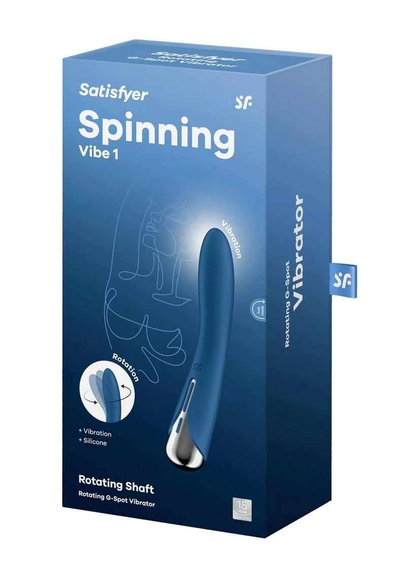 Satisfyer Spinning Vibe 1 Rechargeable Silicone Rotating G-Spot Vibrator - Image 6