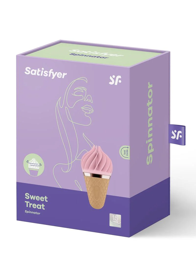 Satisfyer Sweet Treat Spinnator Clitoral Vibrator - Image 11