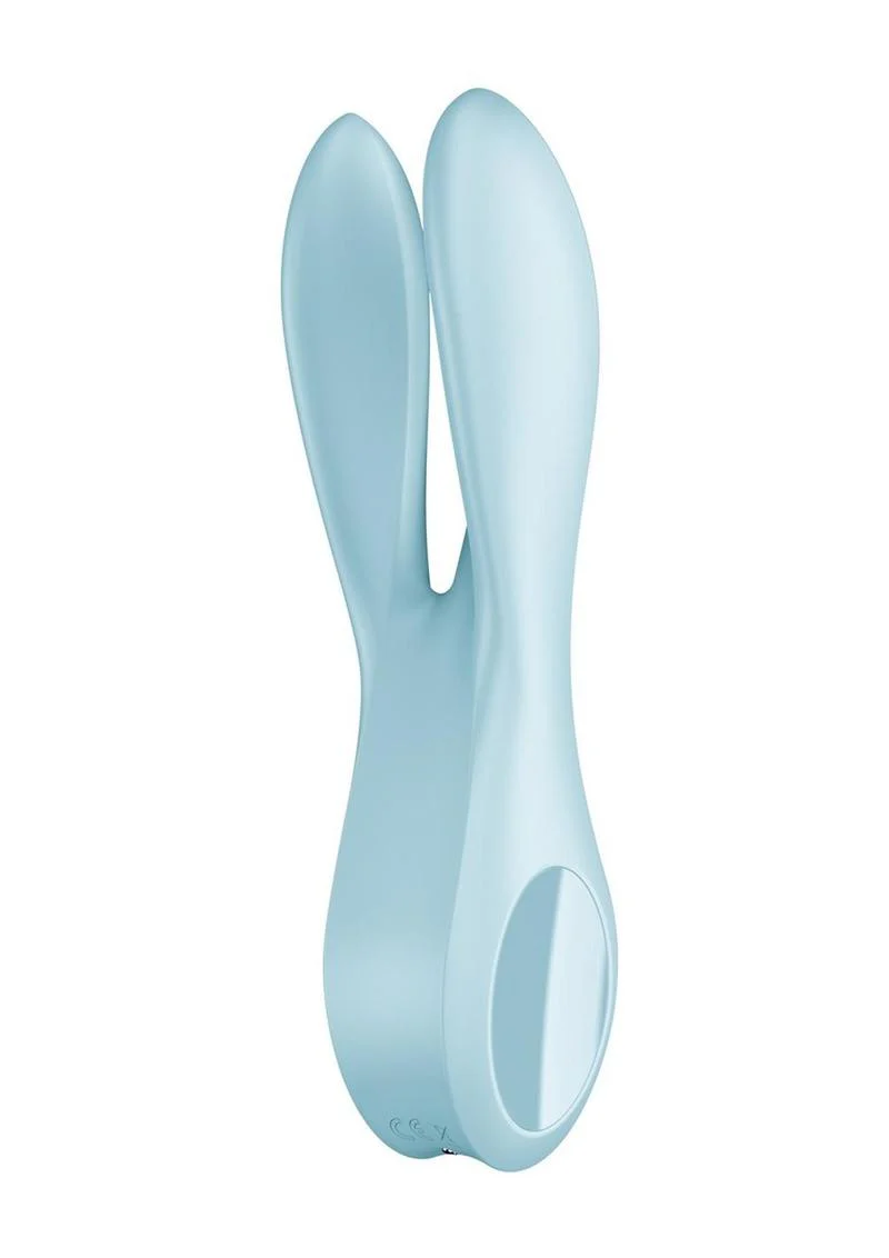 Satisfyer Threesome Rechargeable Silicone Vibrator - Image 3