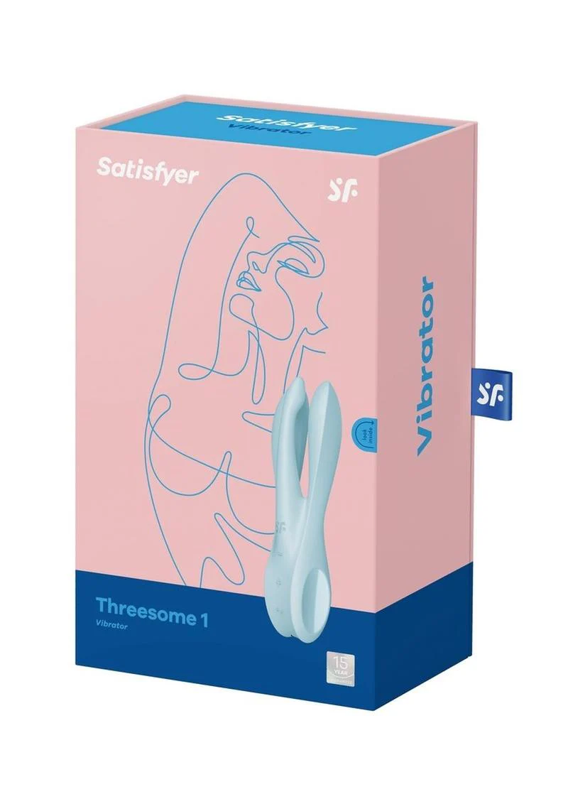 Satisfyer Threesome Rechargeable Silicone Vibrator - Image 7