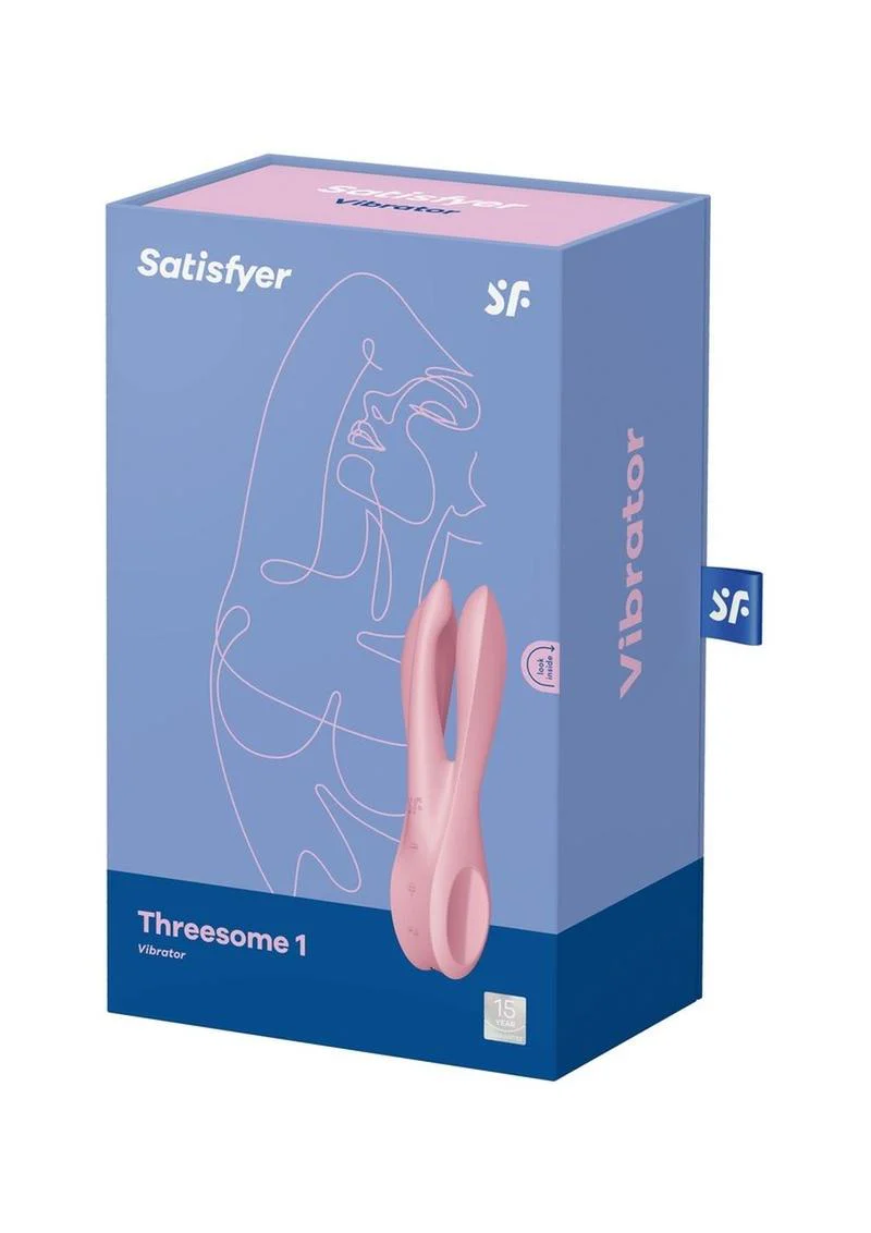 Satisfyer Threesome Rechargeable Silicone Vibrator - Image 8
