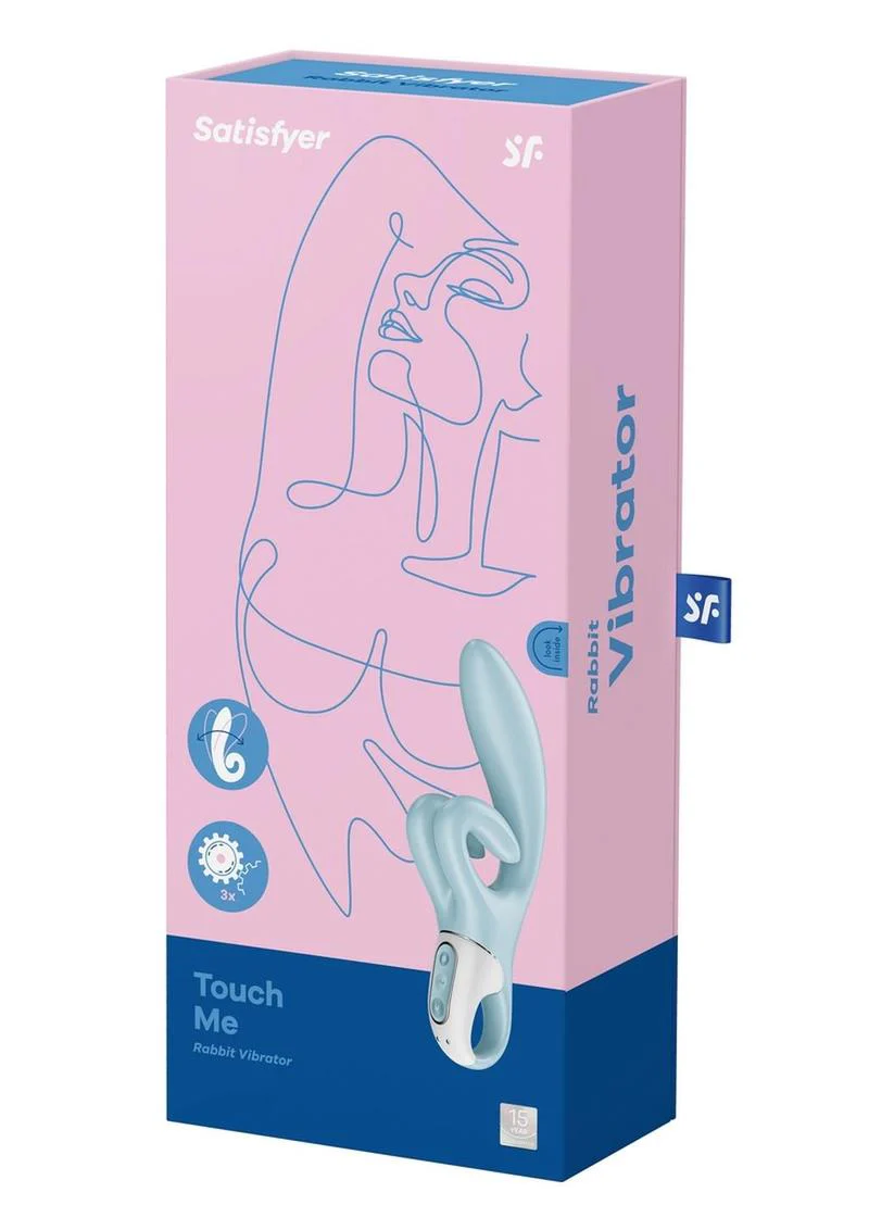 Satisfyer Touch Me Rechargeable Silicone Rabbit Vibrator - Image 7