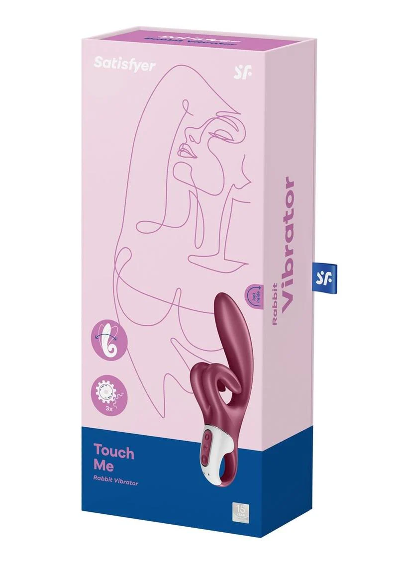 Satisfyer Touch Me Rechargeable Silicone Rabbit Vibrator - Image 8