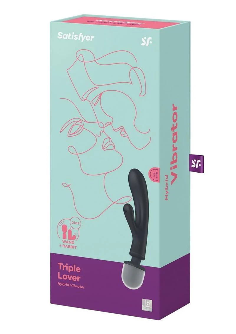 Satisfyer Tri Power Wand And Rabbit Vibrator - Image 4