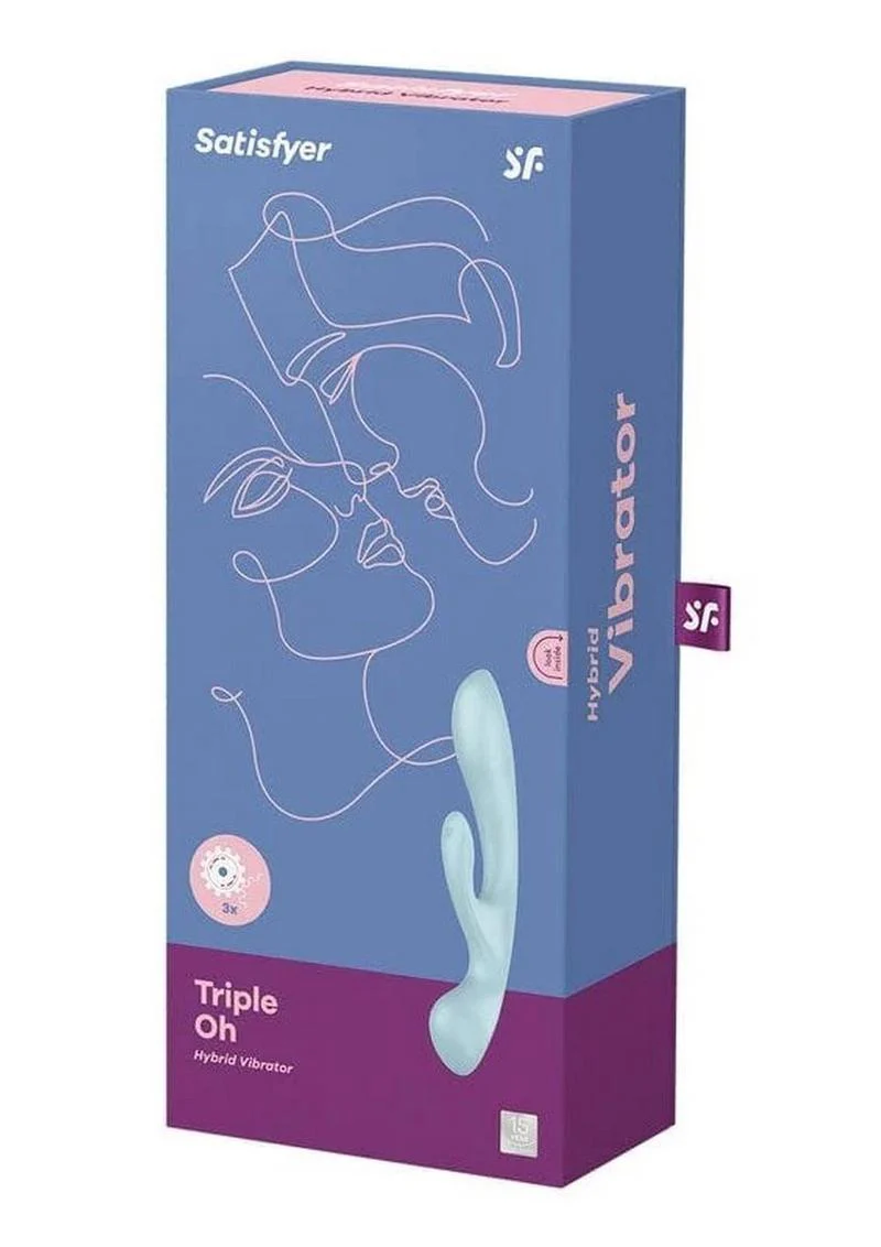 Satisfyer Triple Oh Hybrid Rabbit Vibrator - Image 7