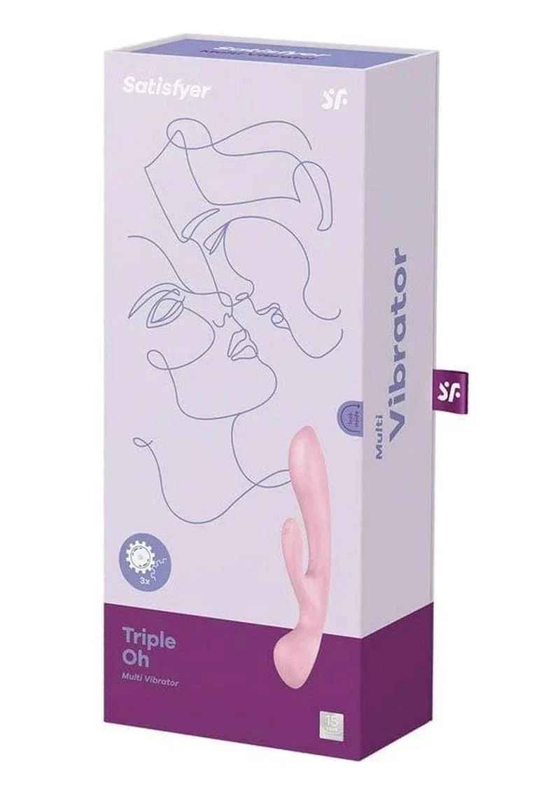 Satisfyer Triple Oh Hybrid Rabbit Vibrator - Image 8