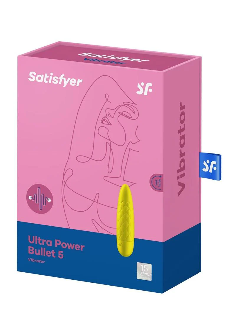 Satisfyer Ultra Power Bullet 5 Rechargeable Silicone Bullet Vibrator - Image 8