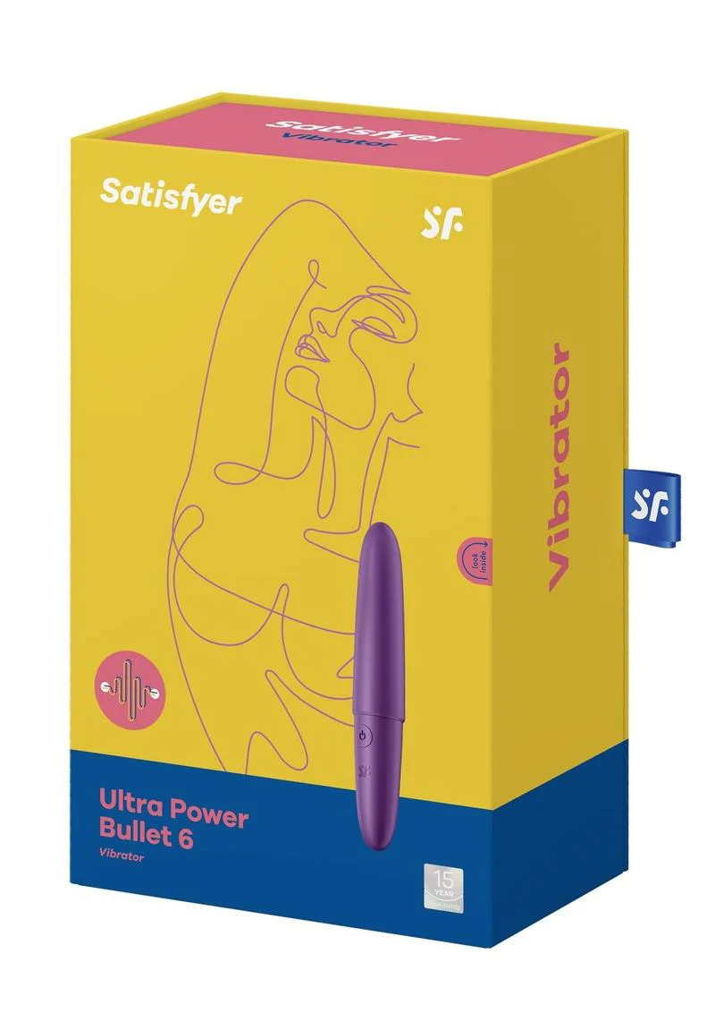 Satisfyer Ultra Power Bullet 6 Rechargeable Bullet Vibrator - Image 7