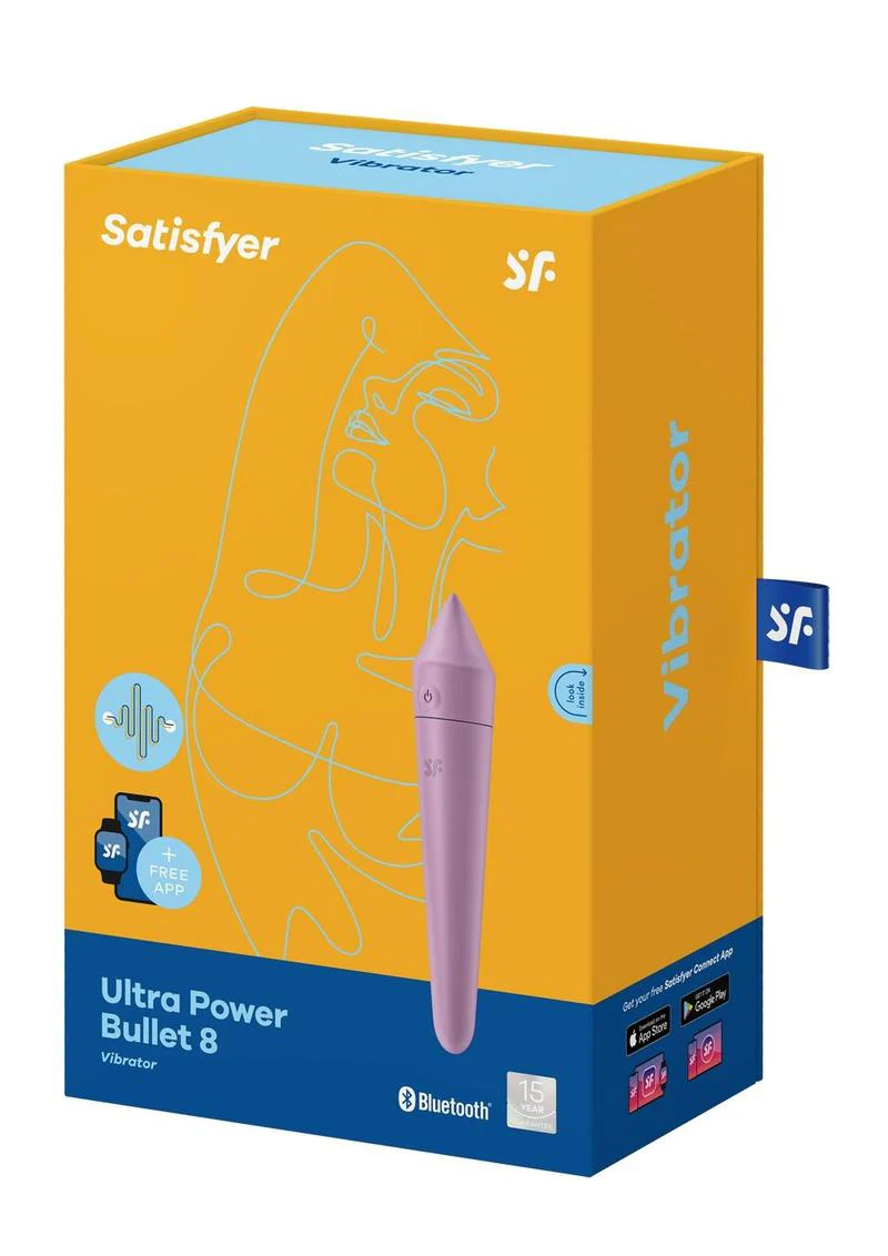 Satisfyer Ultra Power Bullet 8 Rechargeable Bullet Vibrator - Image 7
