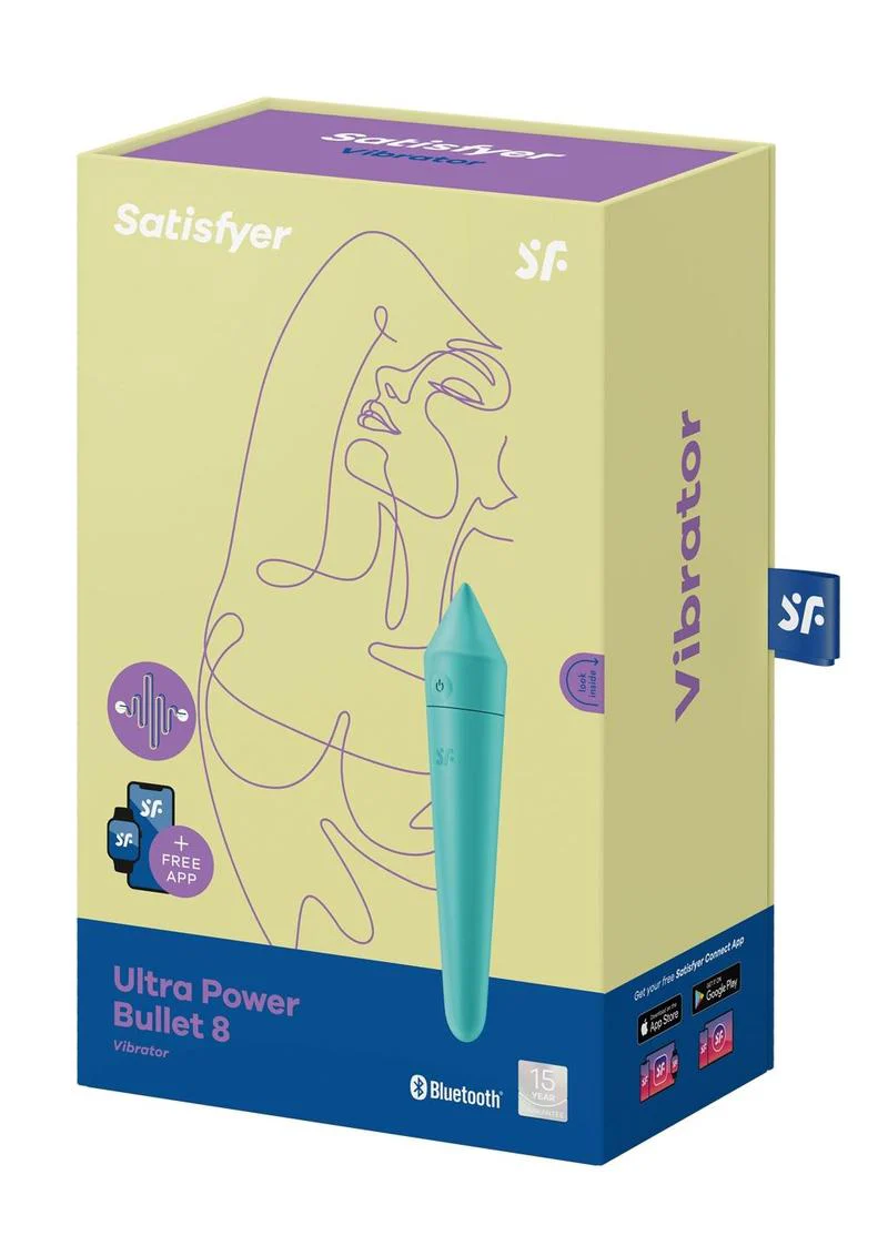 Satisfyer Ultra Power Bullet 8 Rechargeable Bullet Vibrator - Image 8