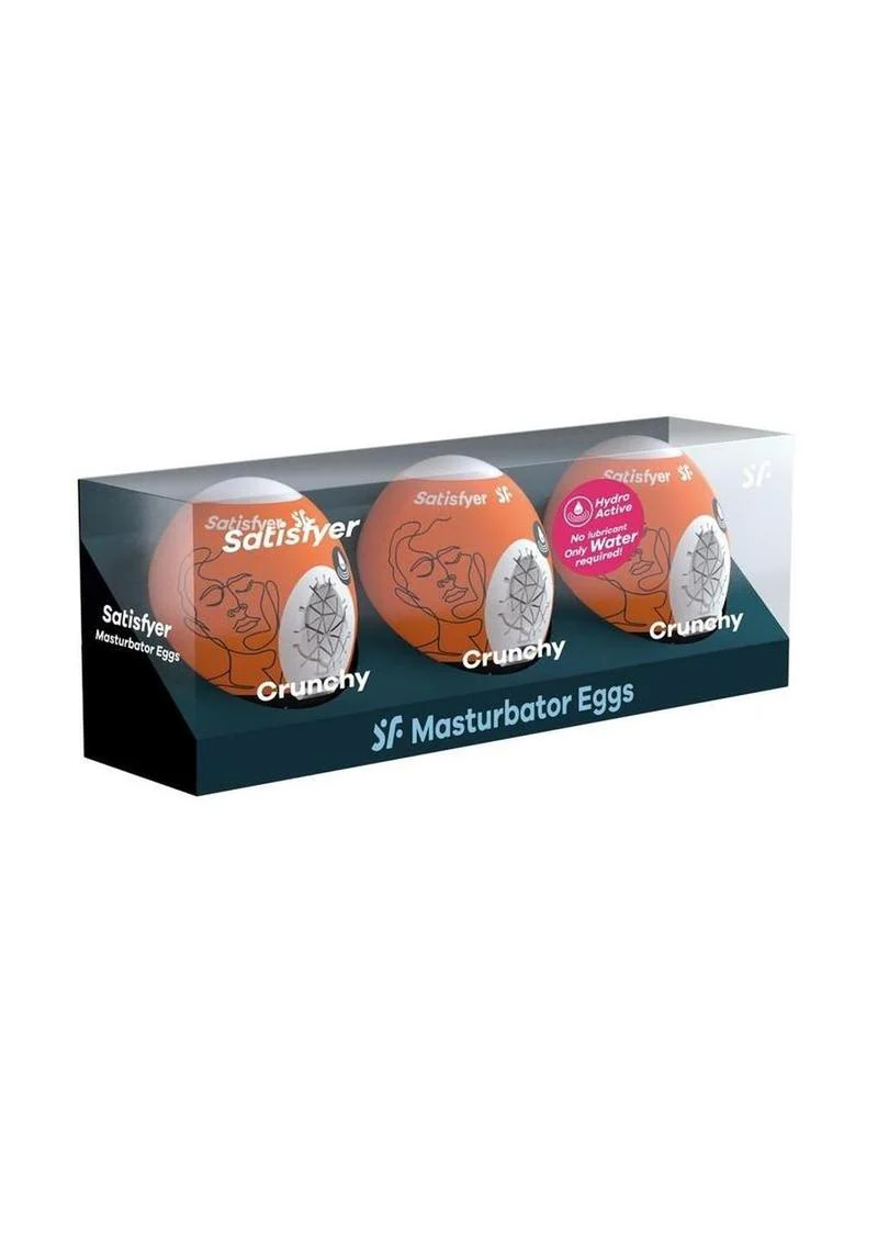 Satisfyer User Friendly Masturbator Egg 3-Pack Set - Image 3