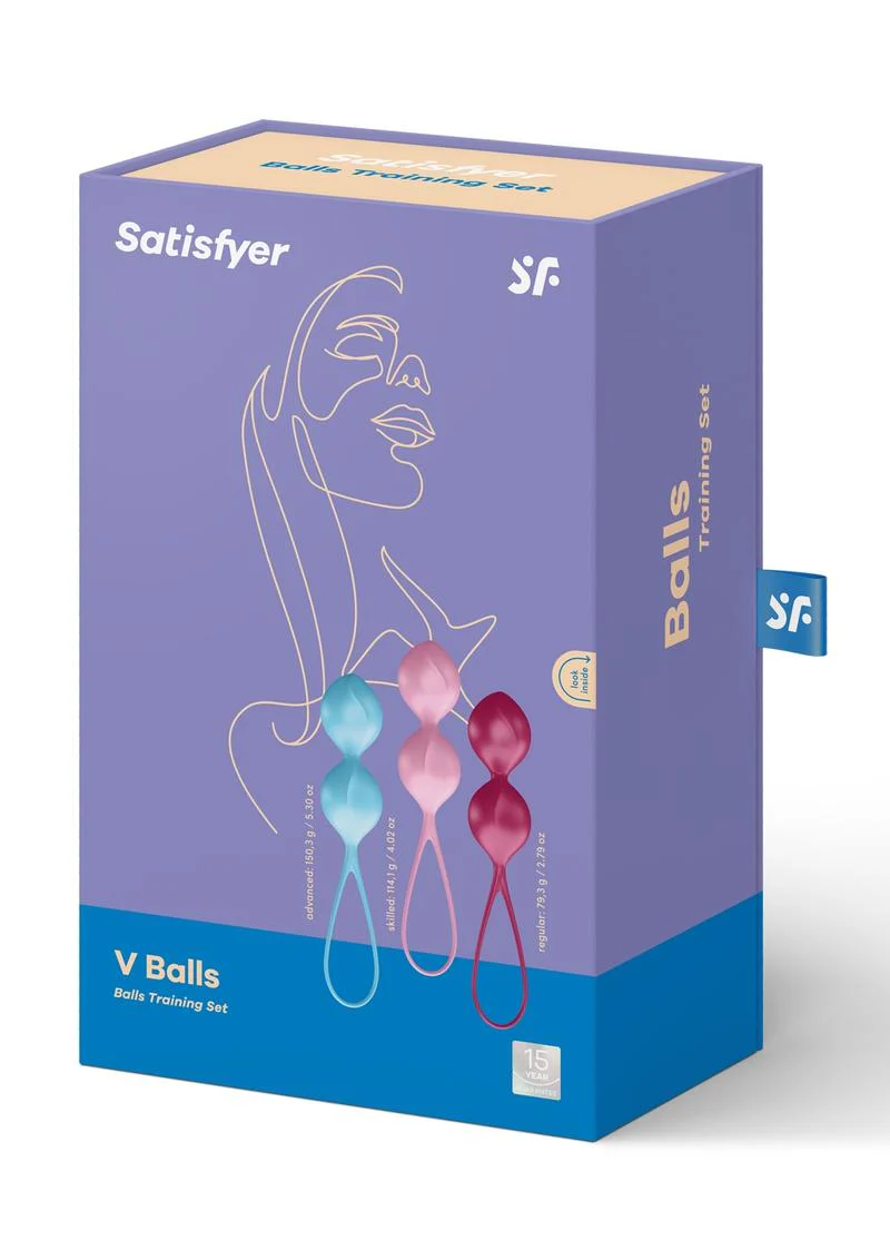 Satisfyer V Balls Training Set Weighted Kegel Balls - Image 2