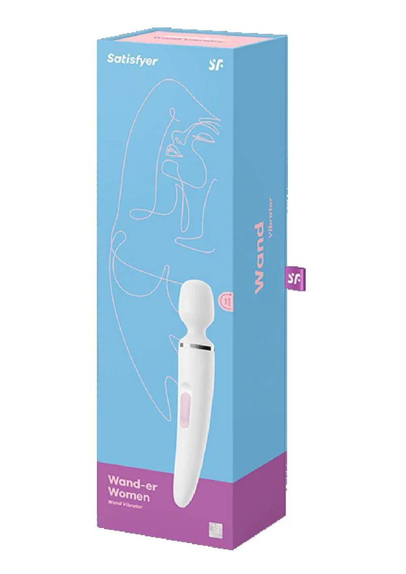 Satisfyer Wand-er Woman Rechargeable Full-Body Wand Vibrator - Image 4