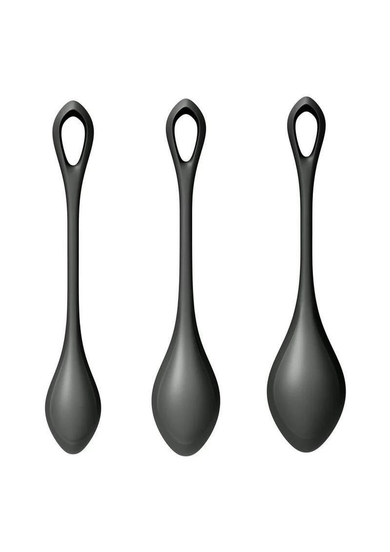 Satisfyer Yoni Power Silicone Kegel Ball Training Set - Image 3