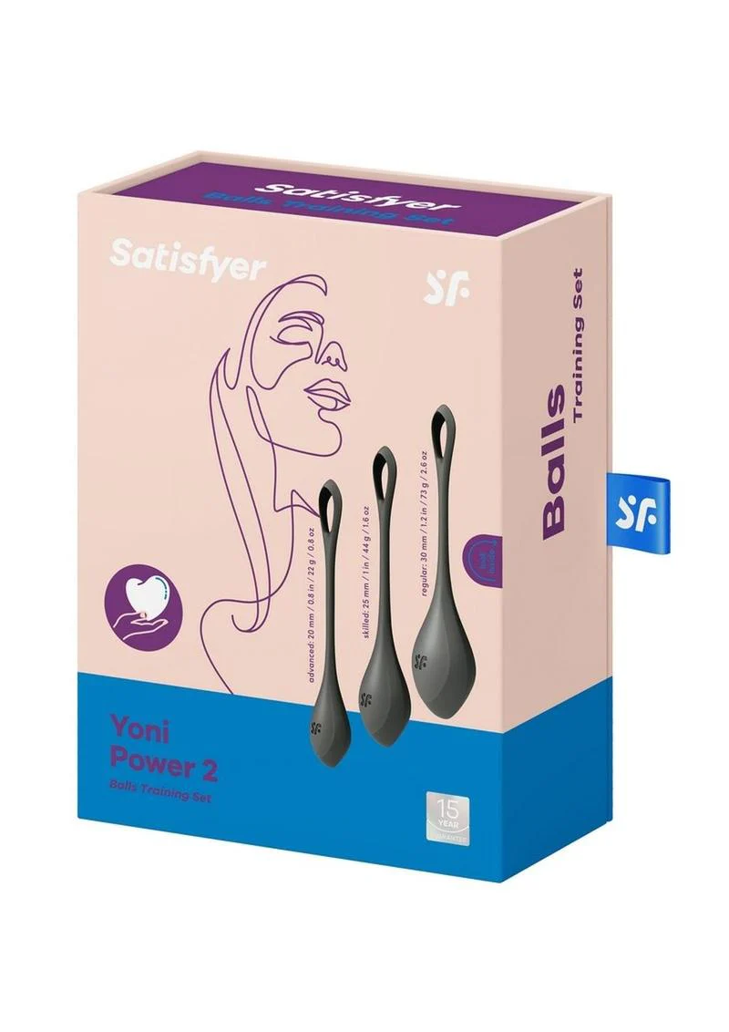 Satisfyer Yoni Power Silicone Kegel Ball Training Set - Image 7