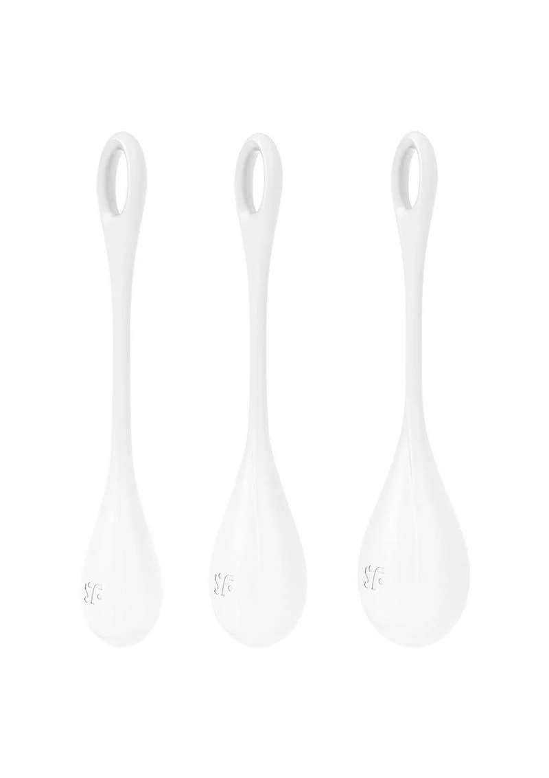 Satisfyer Yoni Power Silicone Weighted Ben Wa Balls Set - Image 4