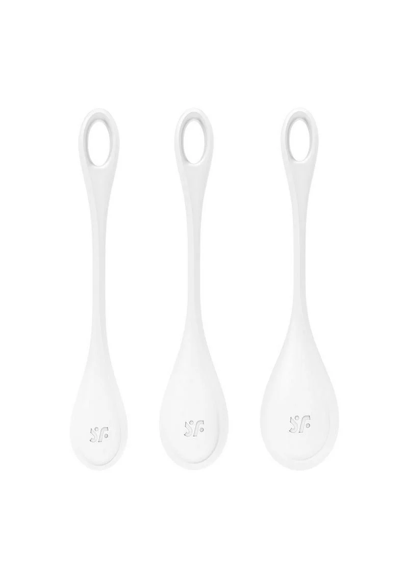 Satisfyer Yoni Power Silicone Weighted Ben Wa Balls Set - Image 6