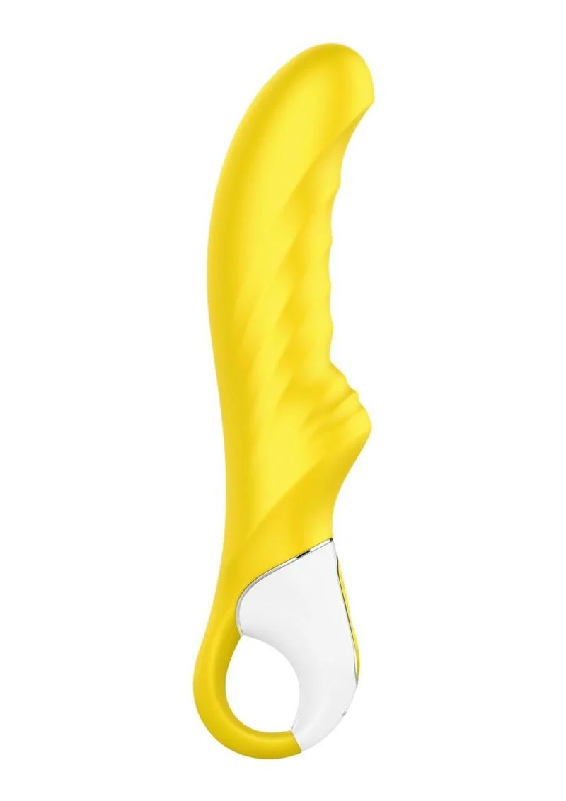 Satisfyer Yummy Sunshine Waterproof Yellow G-Spot Vibrator - Image 3
