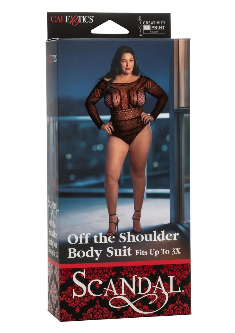 Scandal Off The Shoulder Body Suit - Image 3