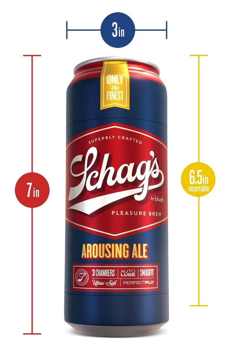 Schag's Arousing Ale Pleasure Brew Ultra-Soft Stroker Can - Image 2