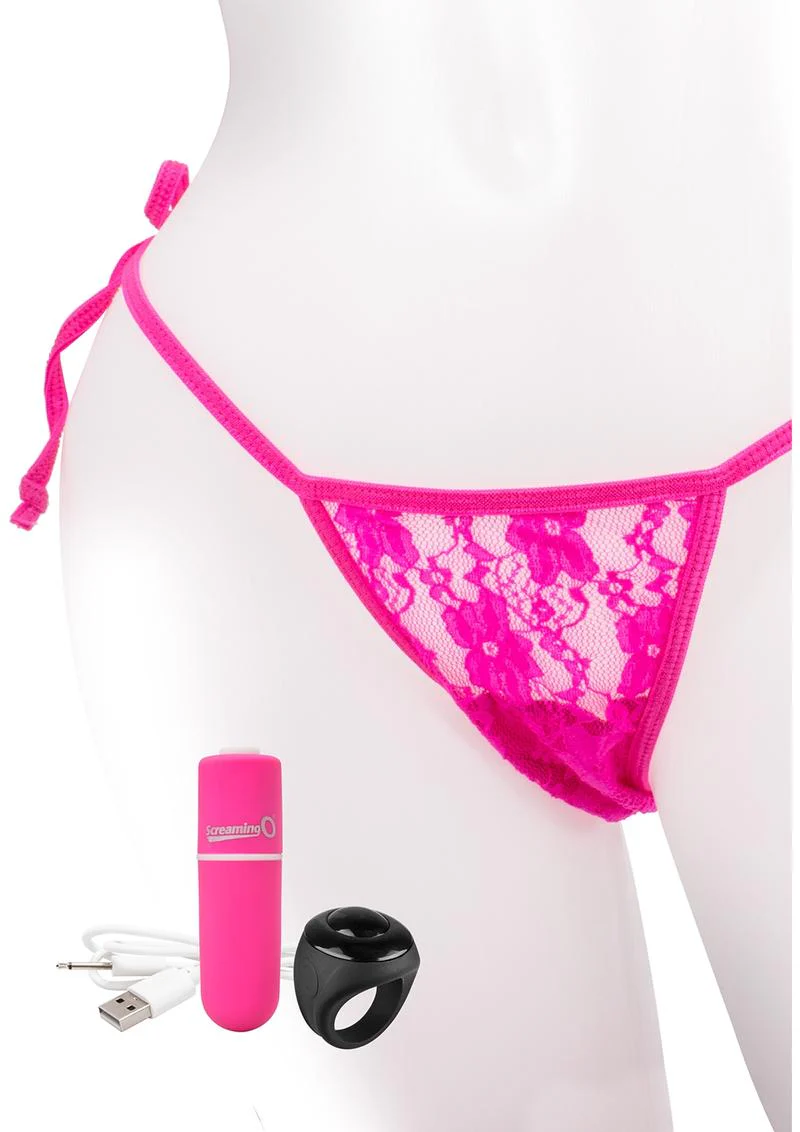 Screaming My Secret USB Rechargeable Panty Vibe Set - Image 3