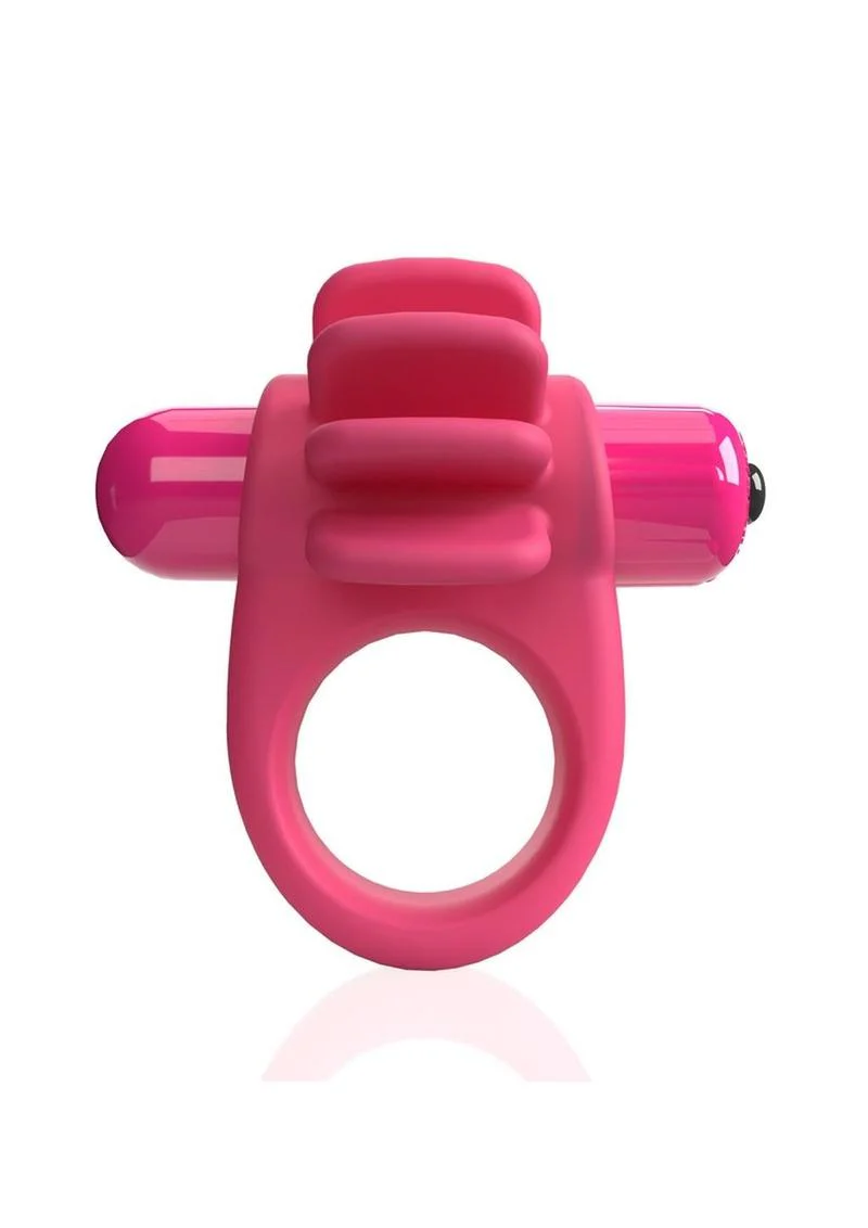 Screaming O 4b Skooch Vibrating Ring Grape Silicone Ring - Image 3