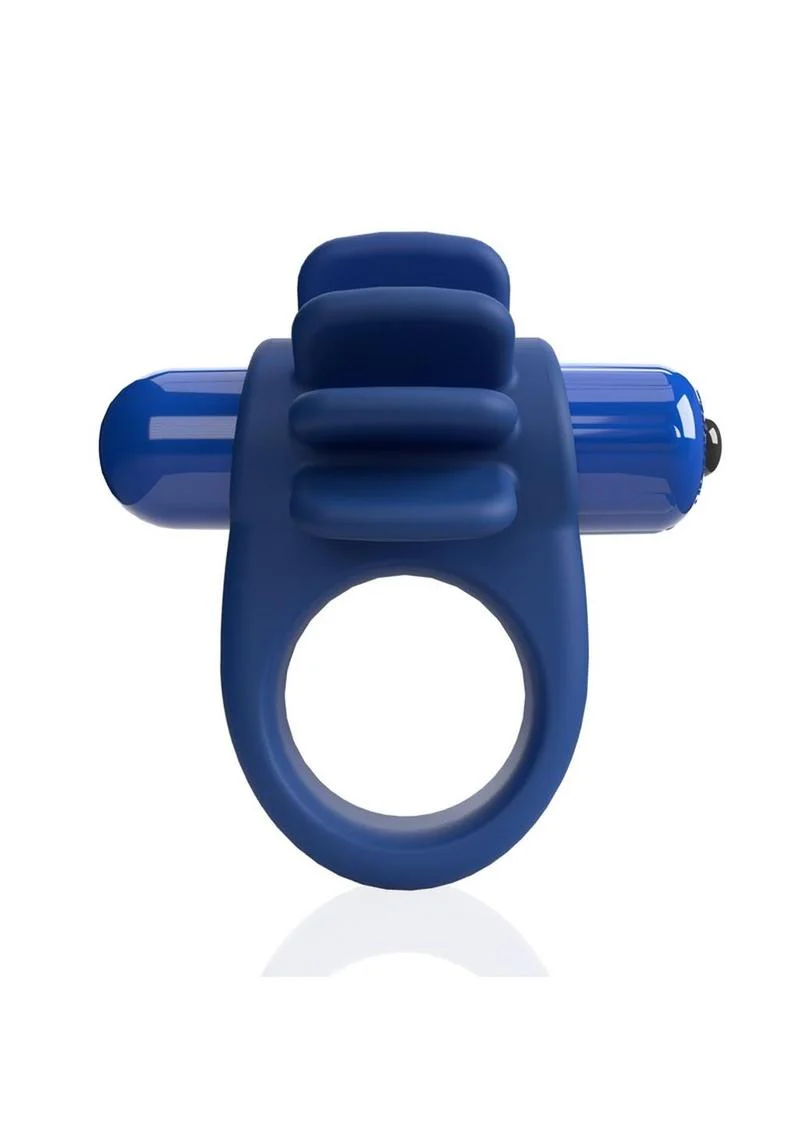 Screaming O 4b Skooch Vibrating Ring Grape Silicone Ring - Image 7