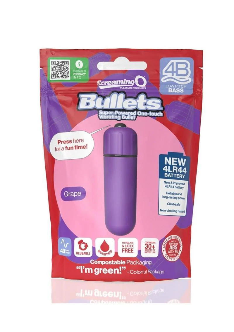 Screaming O 4B Super-Powered One-Touch Vibrating Bullet - Image 11
