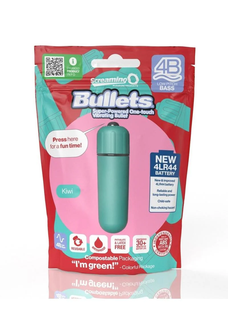 Screaming O 4B Super-Powered One-Touch Vibrating Bullet - Image 13
