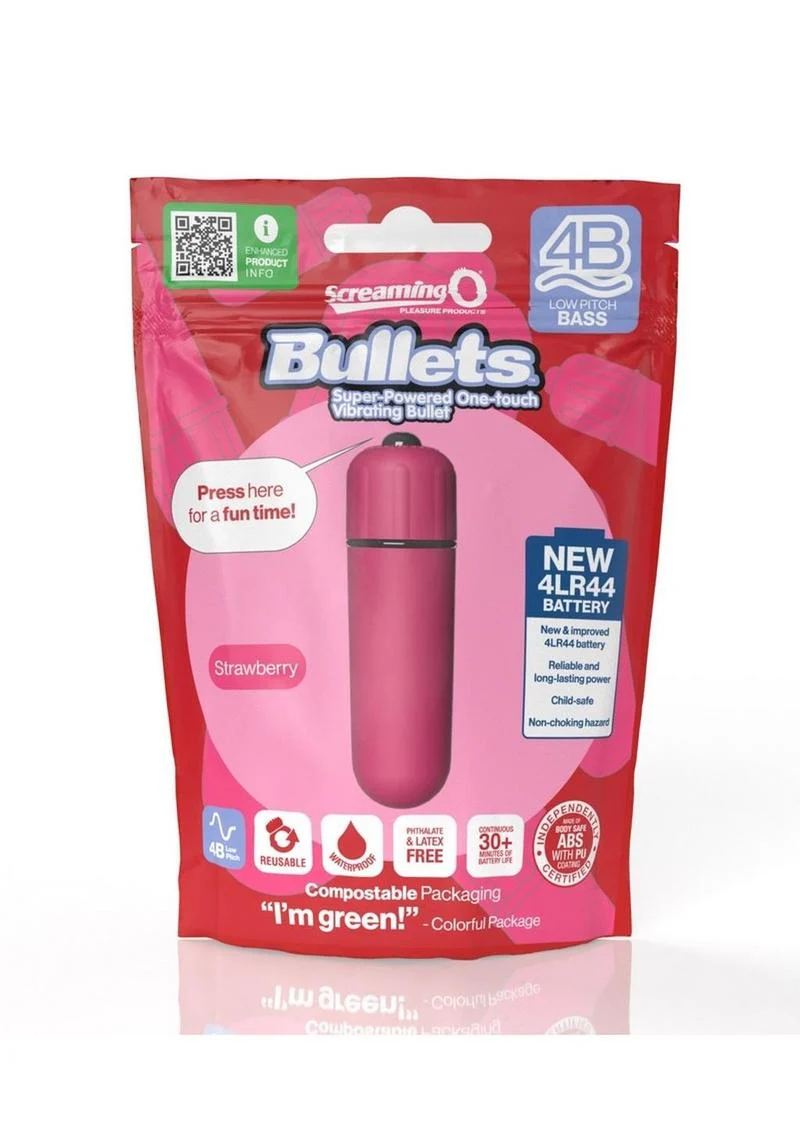 Screaming O 4B Super-Powered One-Touch Vibrating Bullet - Image 15