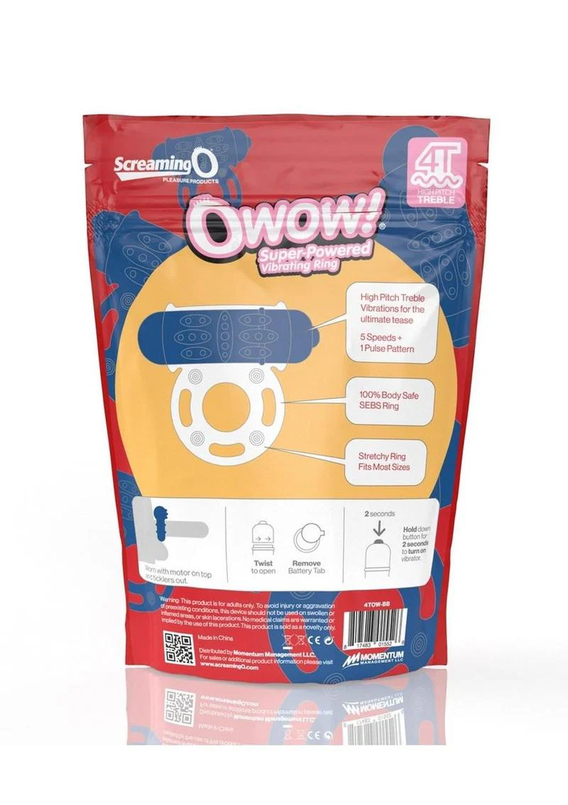 Screaming O 4T O Wow Super Powered Vibrating Ring - Image 4
