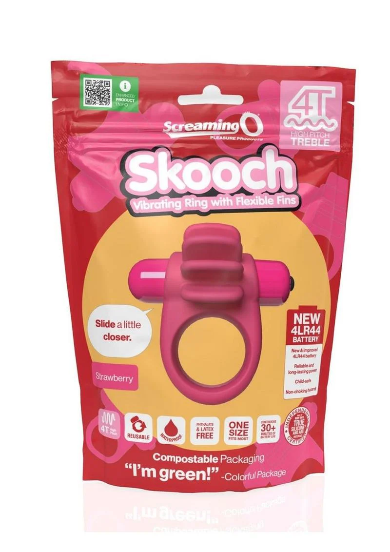 Screaming O 4t Skooch Vibrating Ring with Flexible Fins - Image 10