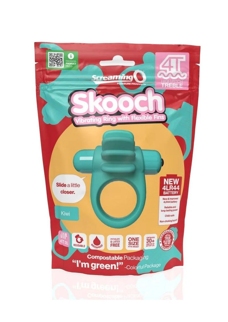 Screaming O 4t Skooch Vibrating Ring with Flexible Fins - Image 11