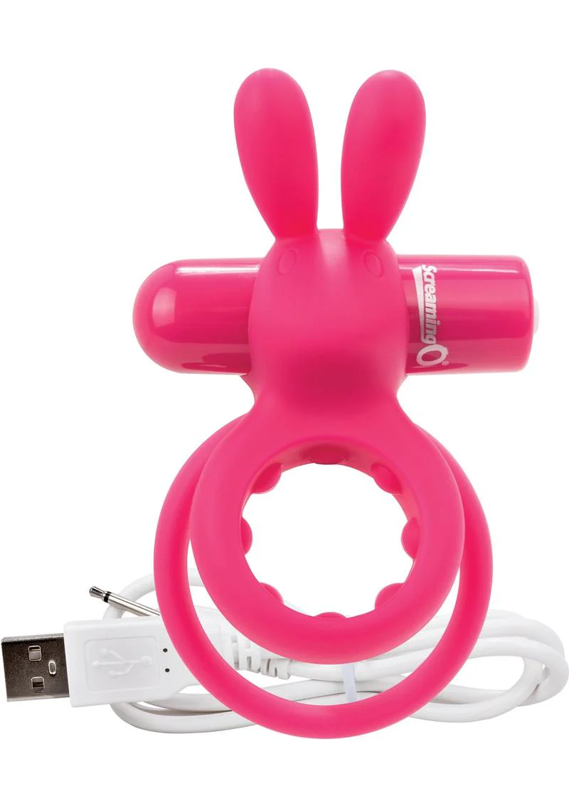 Screaming O Charged Ohare Rechargeable Wearable Rabbit Vibe Cock Ring - Image 4