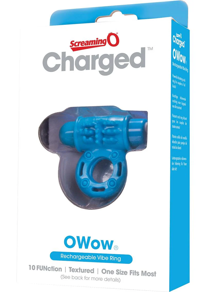 Screaming O Charged OWow Rechargeable Vibe Ring - Image 4