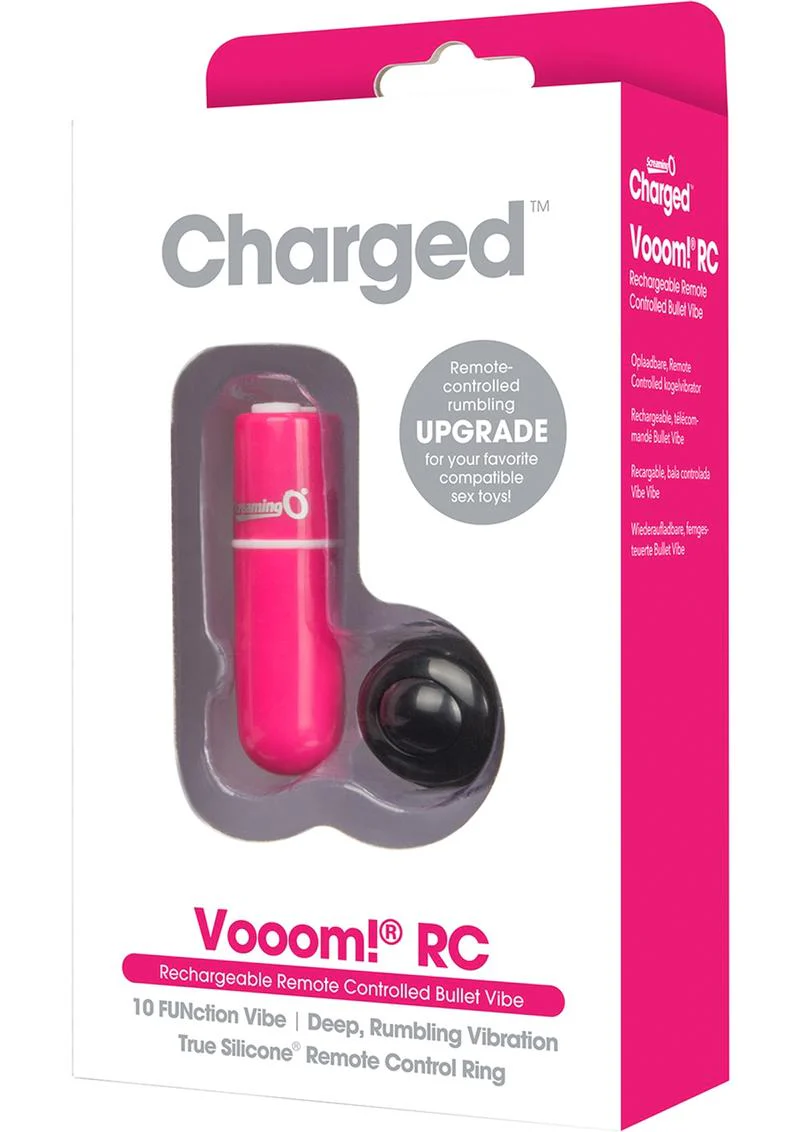 Screaming O Charged Vooom! RC Remote Controlled Bullet Vibrator - Image 12