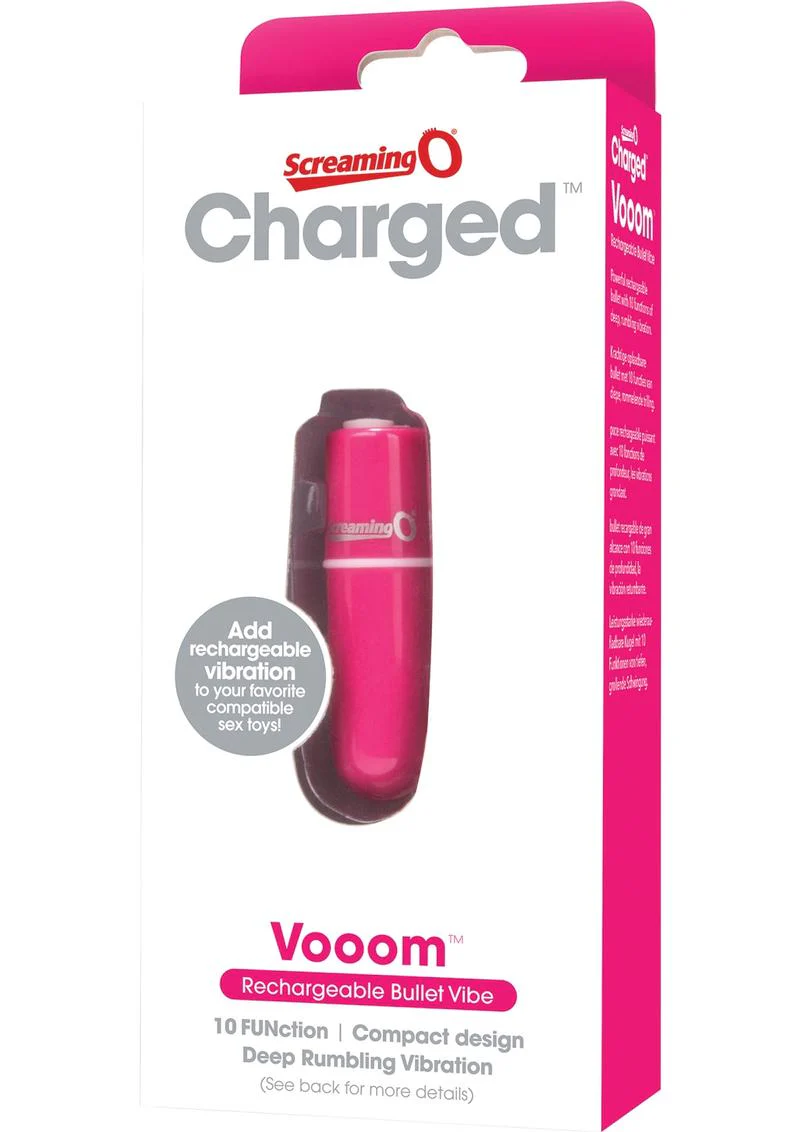 Screaming O Charged Vooom Rechargeable Bullet Vibe - Image 11