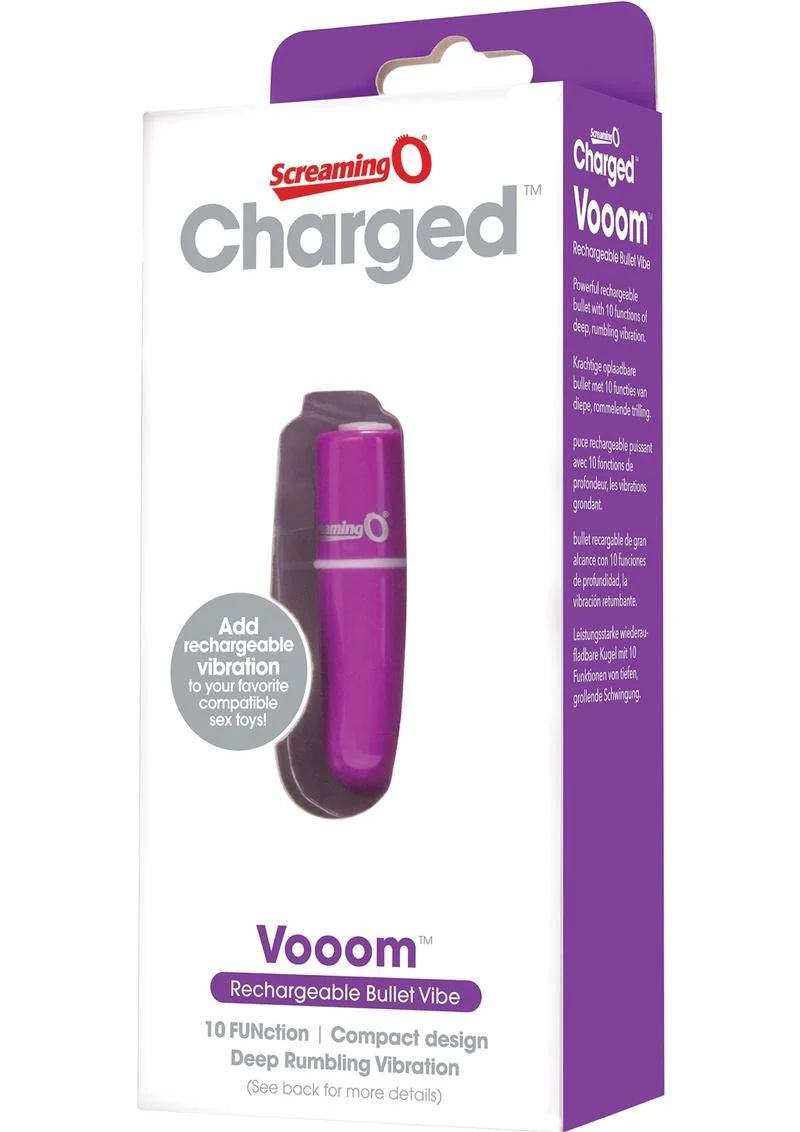 Screaming O Charged Vooom Rechargeable Bullet Vibe - Image 12