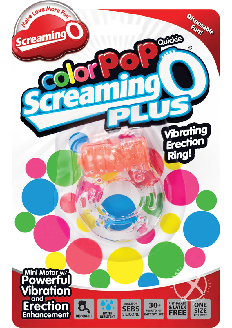 Screaming O Color Pop Quickie Screaming O Plus Vibrating Ring - Image 8