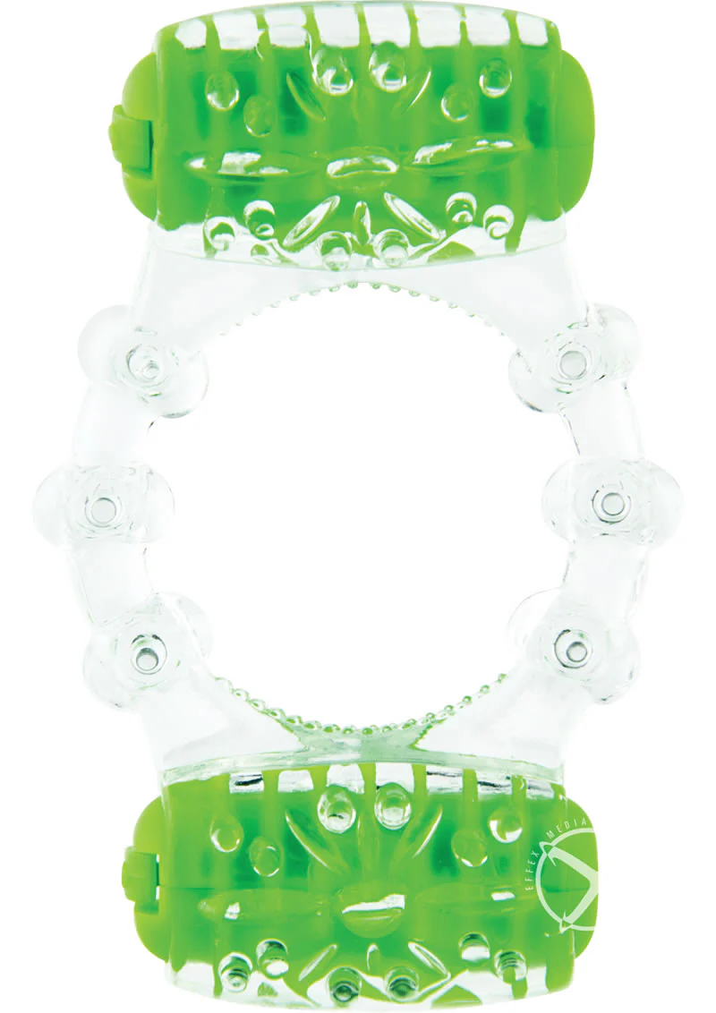 Screaming O Color Pop Two-O Silicone Dual Vibrating Cock Ring - Image 4