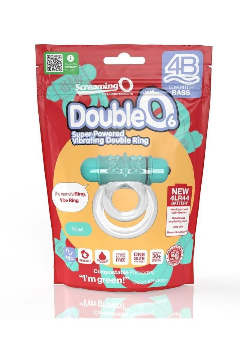 Screaming O Double O 6 Super-Powered Vibrating Double Ring - Image 13