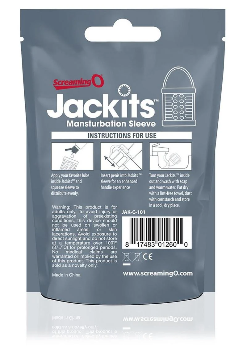 Screaming O Jackits MANsturbation Sleeve Reusable and Waterproof - Image 4