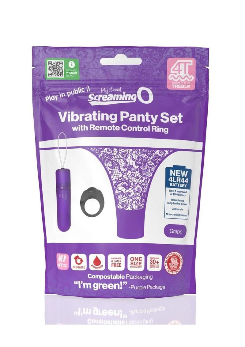 Screaming O My Secret 4T Vibrating Panty Set - Image 12