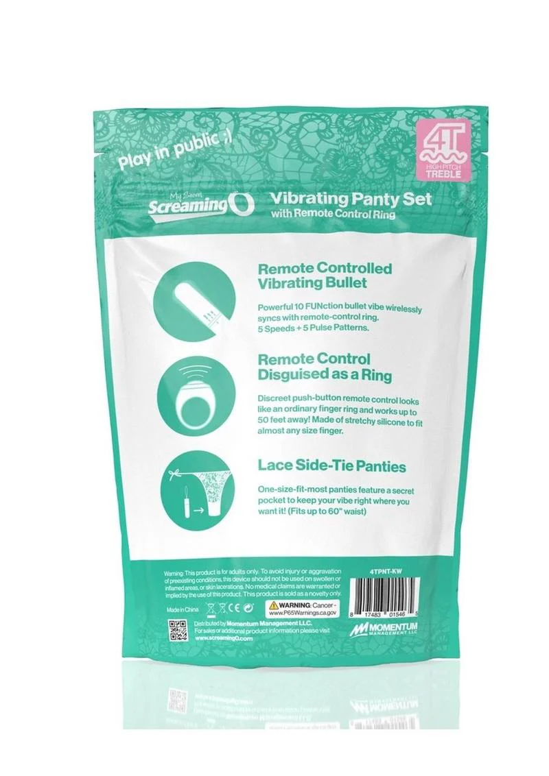 Screaming O My Secret 4T Vibrating Panty Set - Image 15