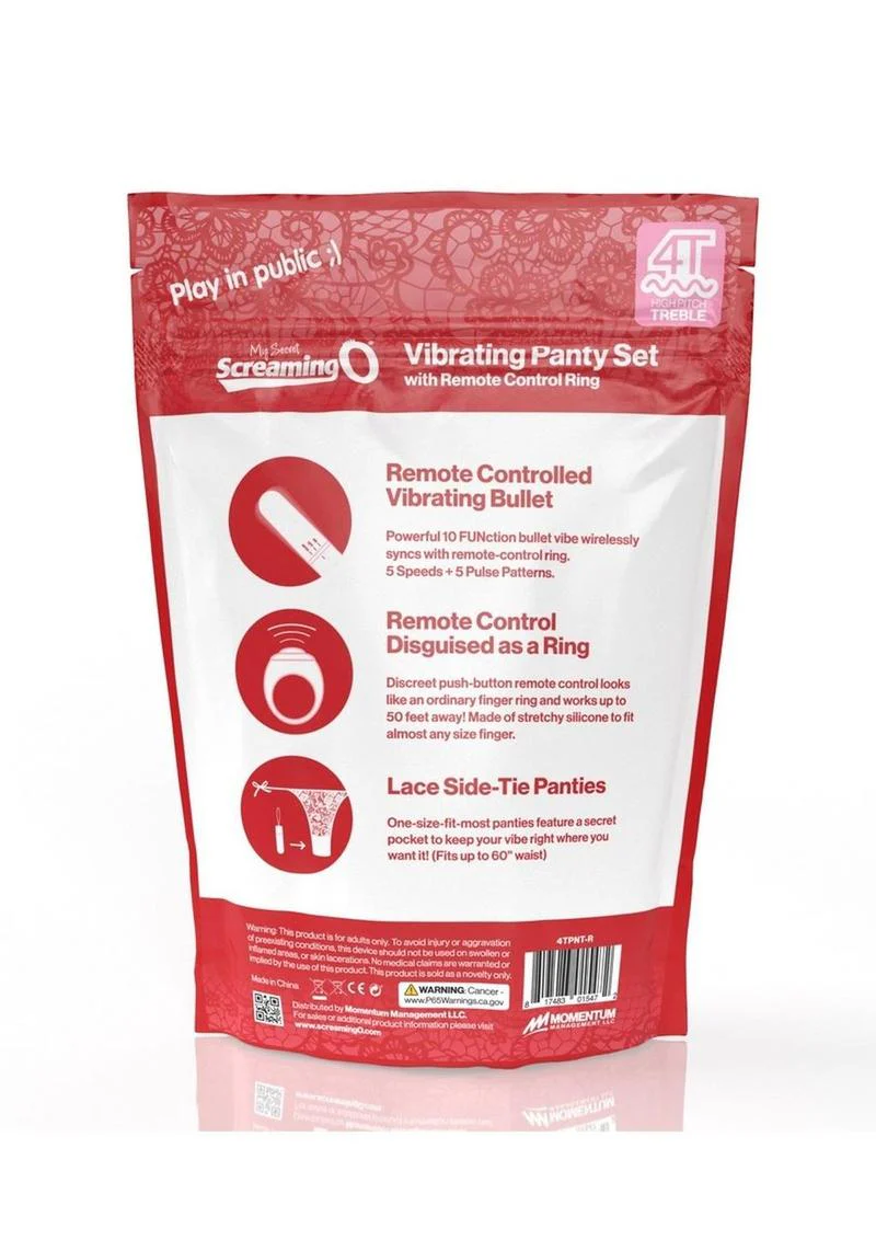 Screaming O My Secret 4T Vibrating Panty Set - Image 9