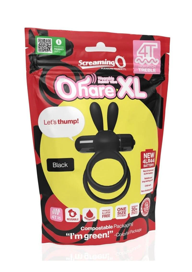 Screaming O Ohare XL Kiwi Wearable Rabbit Vibrating Cock Ring - Image 16